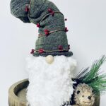 DIY Dollar Tree Winter Gnome - Easy Dollar Store Craft Projects