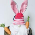 DIY Dollar Tree Gnome Bunny - Easy Spring Dollar Store Craft Projects
