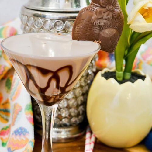 Alcoholic Drinks – BEST Chocolate Bunny Martini Cocktail Recipe – Easy and Simple Spring & Easter Vodka Alcohol Drinks